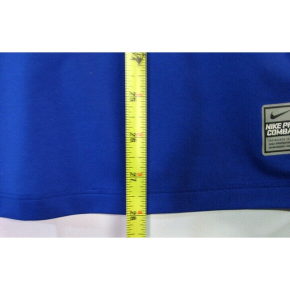Nike Pro Combat Men's Medium Blue Compression Performance Swoosh Drifit - Picture 8 of 10